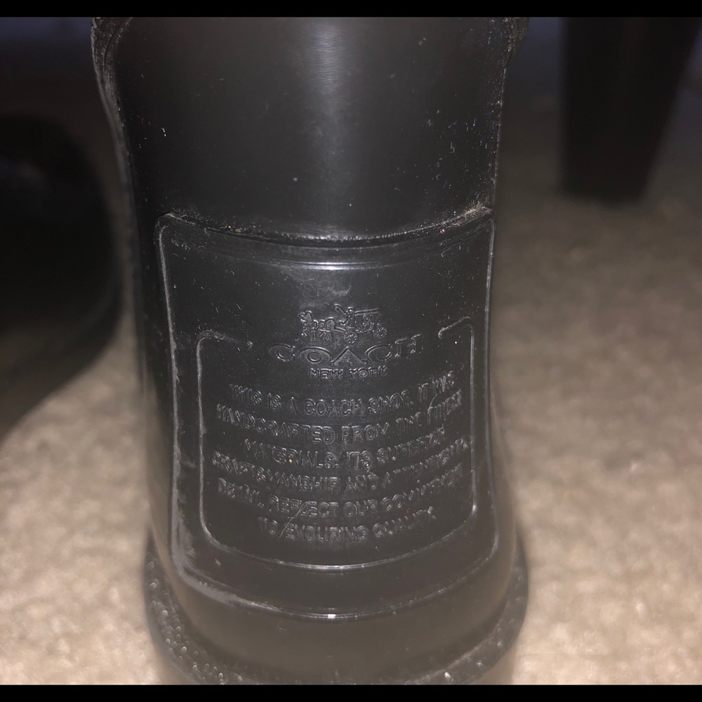 Coach rain boots - Picture 4 of 4